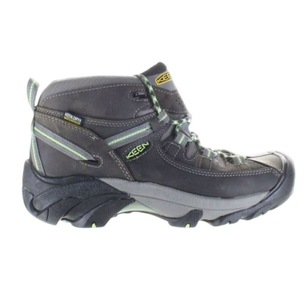 Keen Targhee ll Mid Waterproof Leather Mesh Hiking Boots Womens 7 Raven/ Opaline - Picture 5 of 12